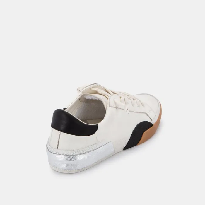 Sneakers Women Dolce Vita Zina Sneakers White Black Leather