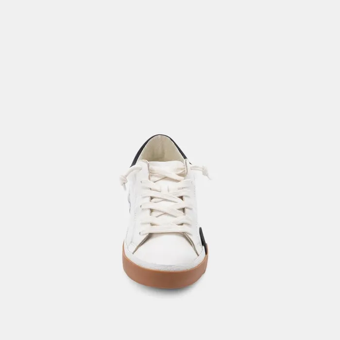 Sneakers Women Dolce Vita Zina Sneakers White Black Leather