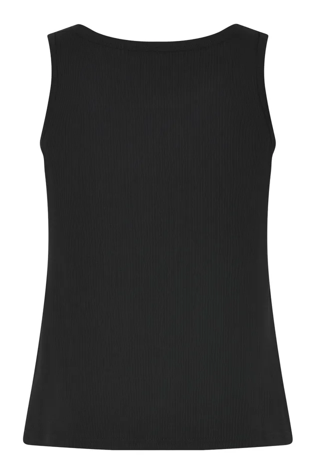 SOLA TOP 16039 999 Black 999 Women IN FRONT TOPS TSHIRTS