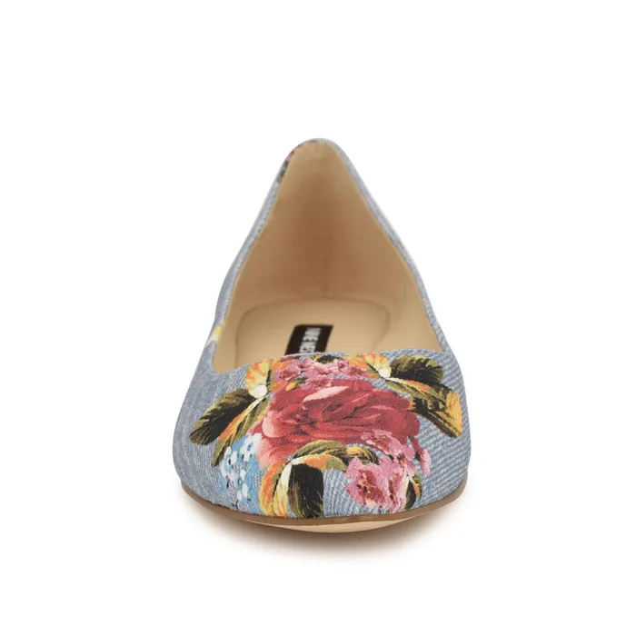Speakup Almond Toe Flats