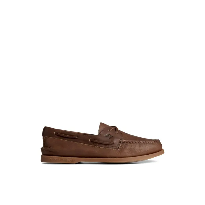 Sperry Boat Shoes Authentic Original Cross Lace Boat Shoe Brown 8211 Men