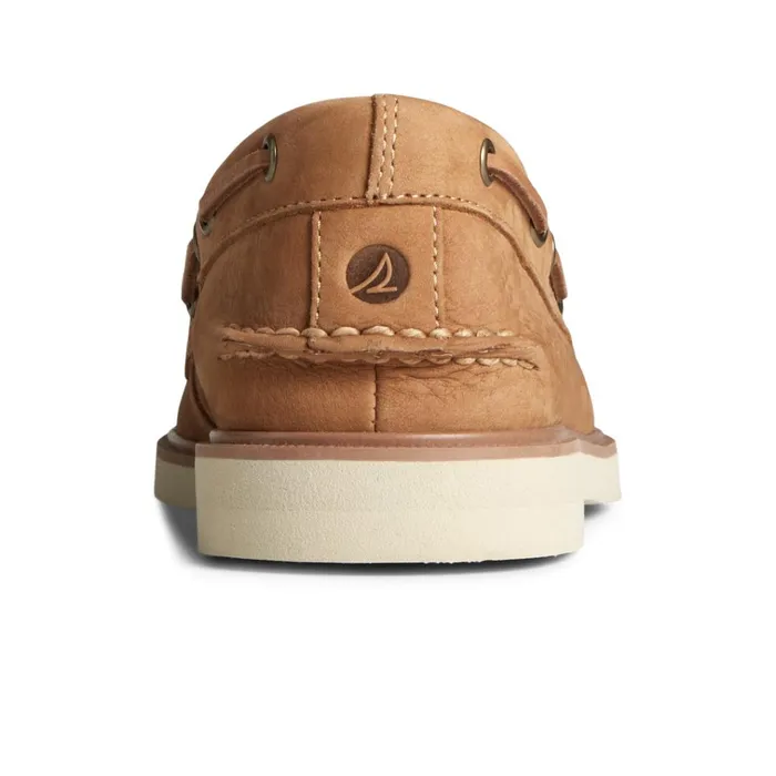 Sperry Boat Shoes Authentic Original Double Sole Nubuck Boat Shoe Medium Beige 8211 Men