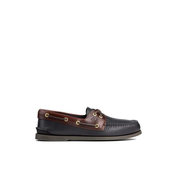Sperry Boat Shoes Authentic Original Leather Boat Shoe Black Leather Mixed Material 8211 Men Sperry Boat Shoes Authentic Original Leather Boat Shoe Black Leather Mixed Material 8211 Men