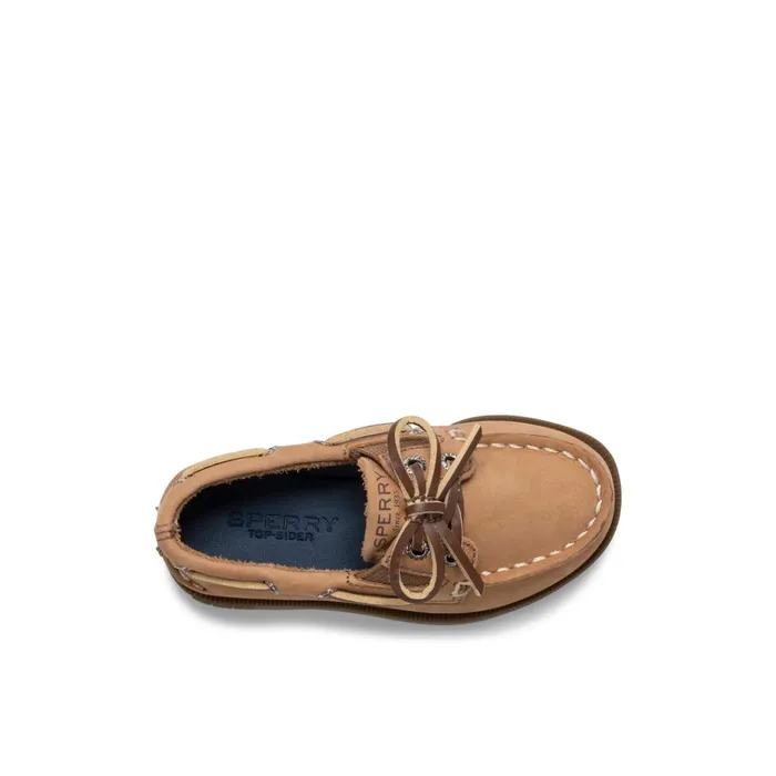 Sperry Boat Shoes Authentic Original Slip On Boat Shoe Dark Brown 8211 Kids