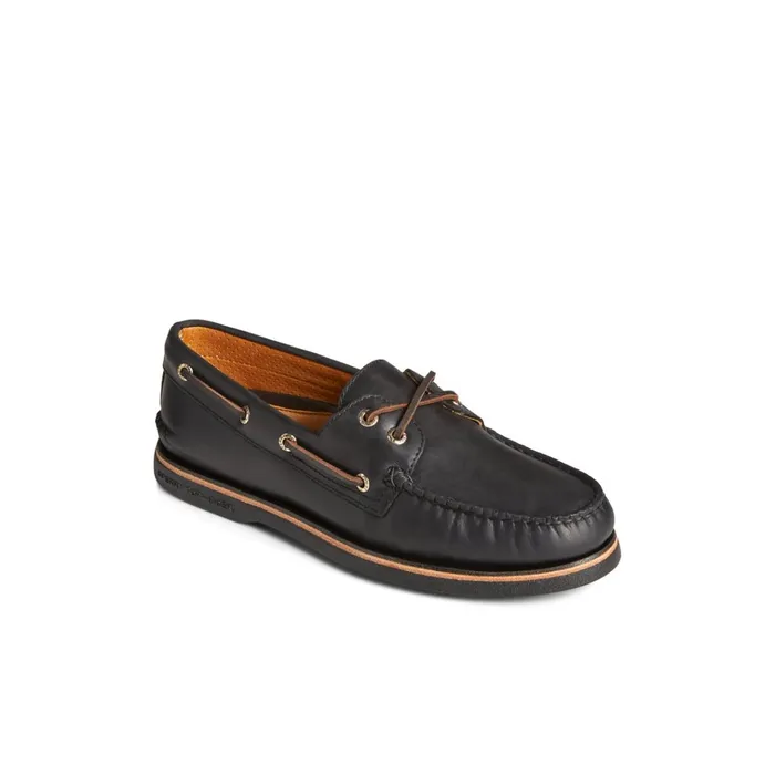 Sperry Boat Shoes Gold Cup Authentic Original Boat Shoe Black 8211 Men