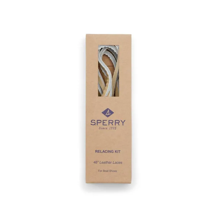 Sperry Boat Shoes Lace Kit With Needle Tan 8211 Women