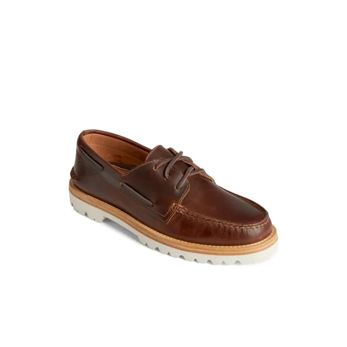 Sperry Boat Shoes Unisex Authentic Original 3Eye Vibram Boat Shoe Brown 8211 Men