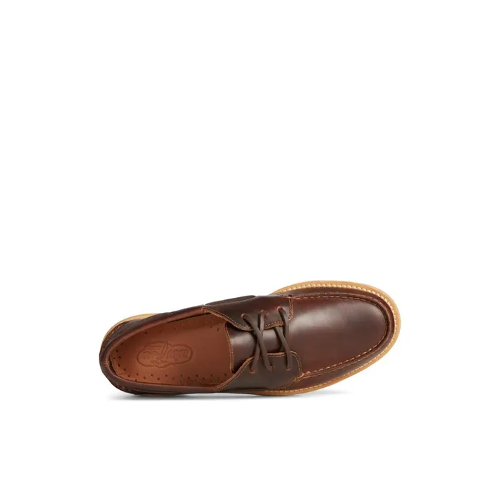 Sperry Boat Shoes Unisex Authentic Original 3Eye Vibram Boat Shoe Brown 8211 Men