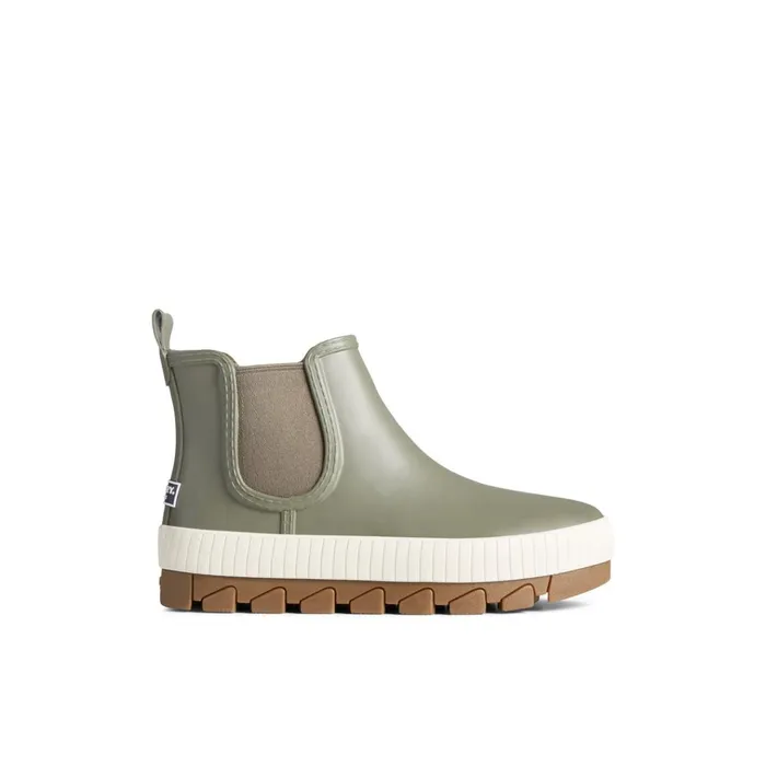 Sperry Boots Torrent Chelsea Waterproof Rain Boot Medium Green 8211 Women