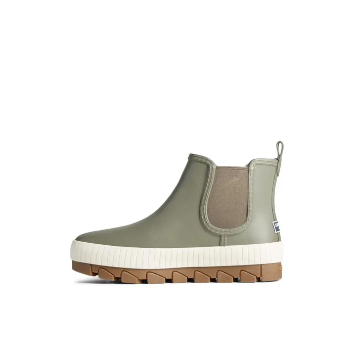 Sperry Boots Torrent Chelsea Waterproof Rain Boot Medium Green 8211 Women