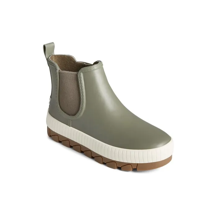 Sperry Boots Torrent Chelsea Waterproof Rain Boot Medium Green 8211 Women