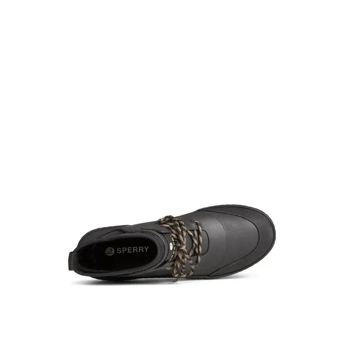 Sperry Boots Torrent Rubber Lace Up Boot Black 8211 Women