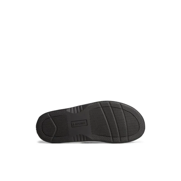 Sperry Sandals Baitfish Leather Flip Flop Black 8211 Men