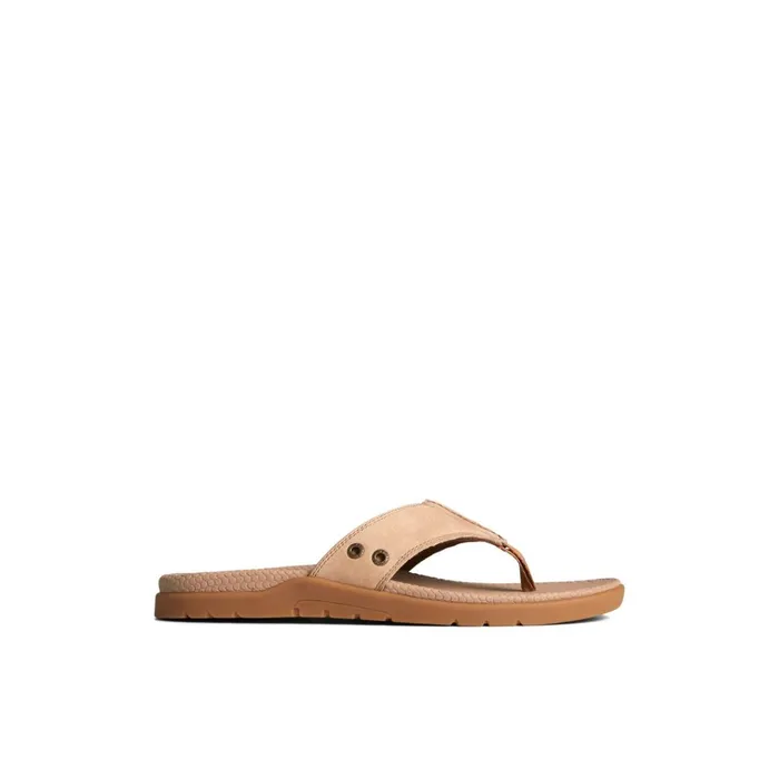 Sperry Sandals Santa Cruz II Thong Sandal Medium Beige 8211 Men