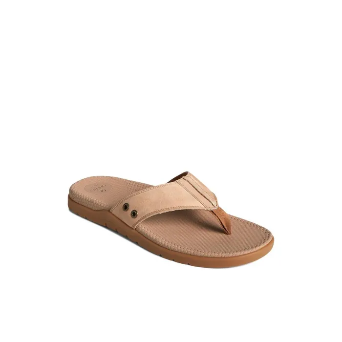 Sperry Sandals Santa Cruz II Thong Sandal Medium Beige 8211 Men