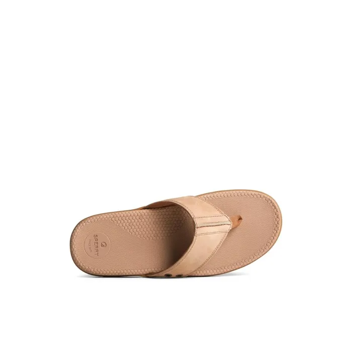 Sperry Sandals Santa Cruz II Thong Sandal Medium Beige 8211 Men
