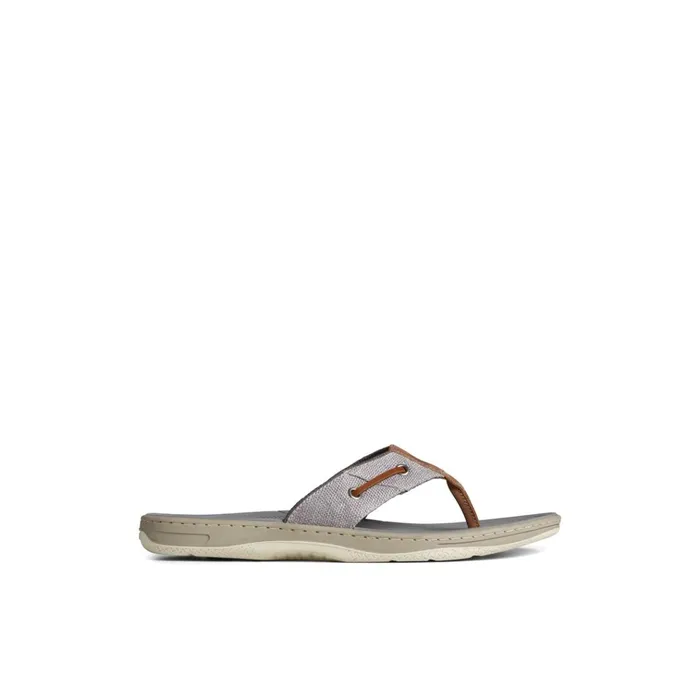 Sperry Sandals SeaCycled Baitfish Baja Flip Flop Grey 8211 Men