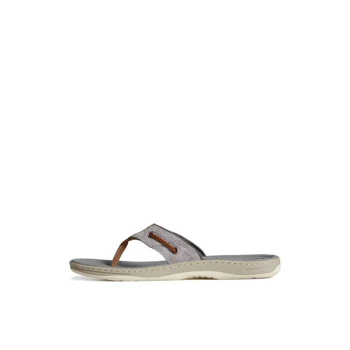 Sperry Sandals SeaCycled Baitfish Baja Flip Flop Grey 8211 Men