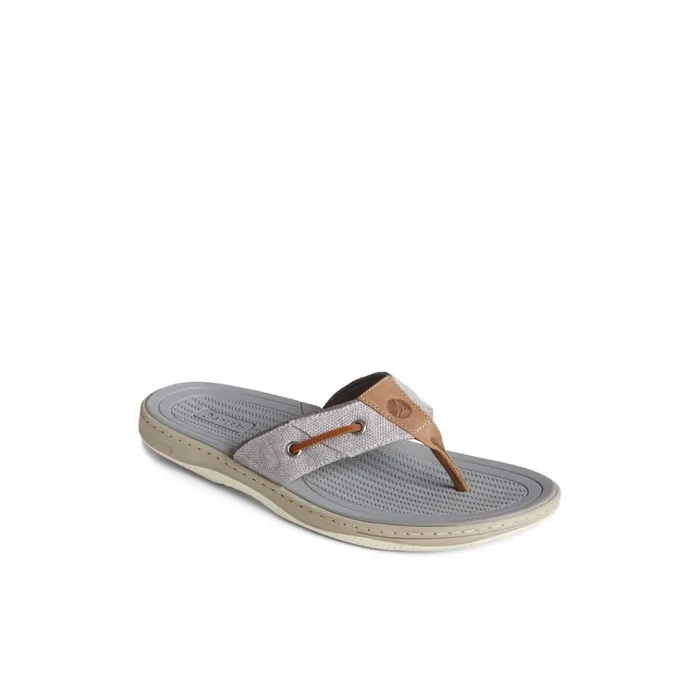 Sperry Sandals SeaCycled Baitfish Baja Flip Flop Grey 8211 Men