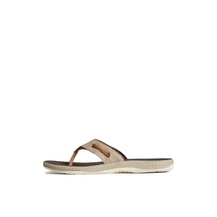 Sperry Sandals SeaCycled Baitfish Baja Flip Flop Medium Beige 8211 Men