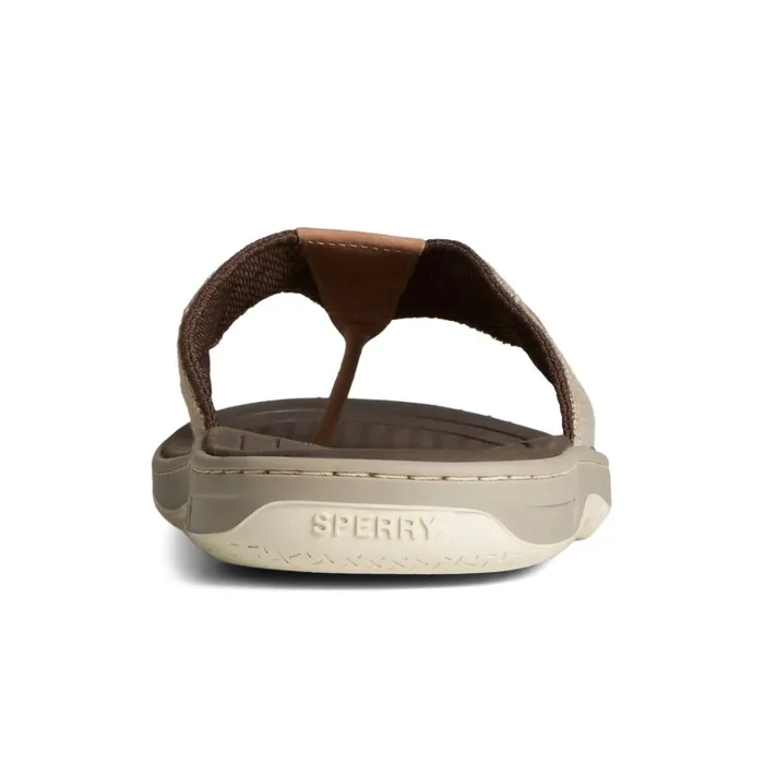 Sperry Sandals SeaCycled Baitfish Baja Flip Flop Medium Beige 8211 Men