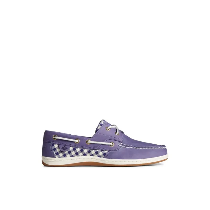 Sperry Shoes Koifish Gingham Boat Shoe Blue 8211 Women