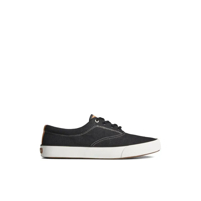 Sperry Sneakers Striper II Slub Linen Sneaker Black 8211 Men