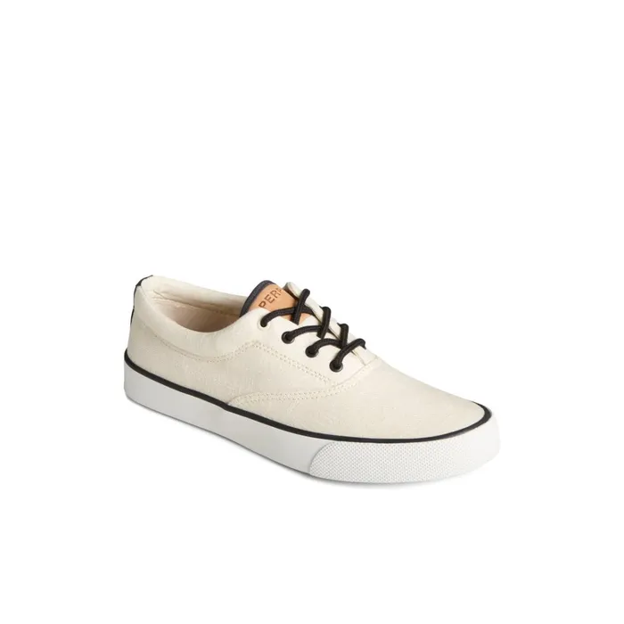 Sperry Sneakers Striper II Slub Linen Sneaker White 8211 Men