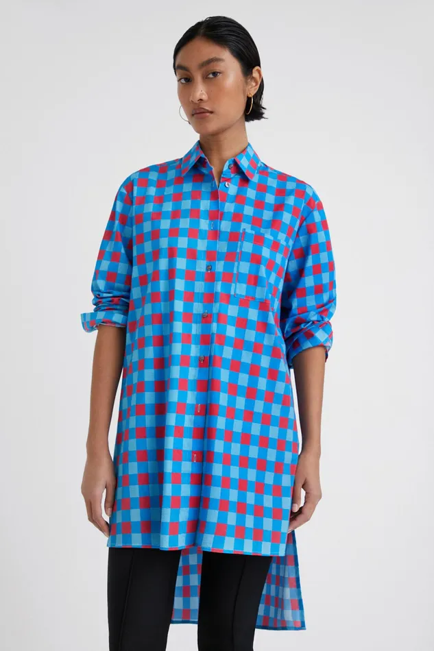 Stella Jean Oversize Shirt Women Desigual Tops and Shirts