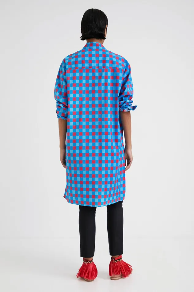 Stella Jean Oversize Shirt Women Desigual Tops and Shirts