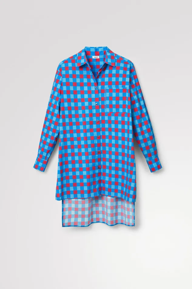 Stella Jean Oversize Shirt Women Desigual Tops and Shirts