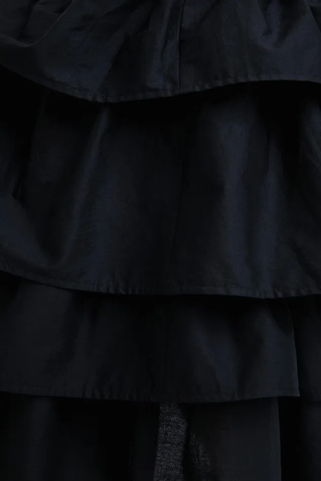 Stella Jean Ruffled Draped Skirt Women Desigual Skirts and Shorts