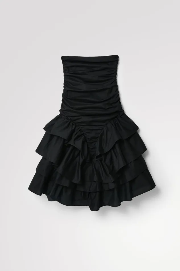 Stella Jean Ruffled Draped Skirt Women Desigual Skirts and Shorts