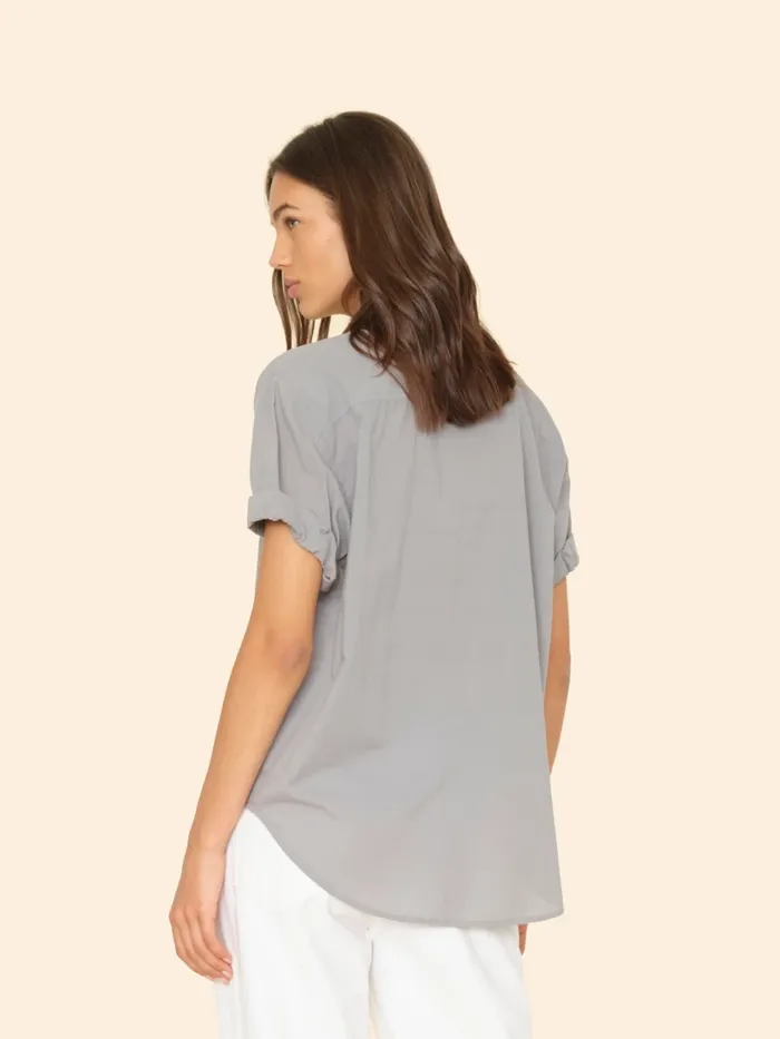 Stone Grey Channing Shirt Women Shirts XRENA