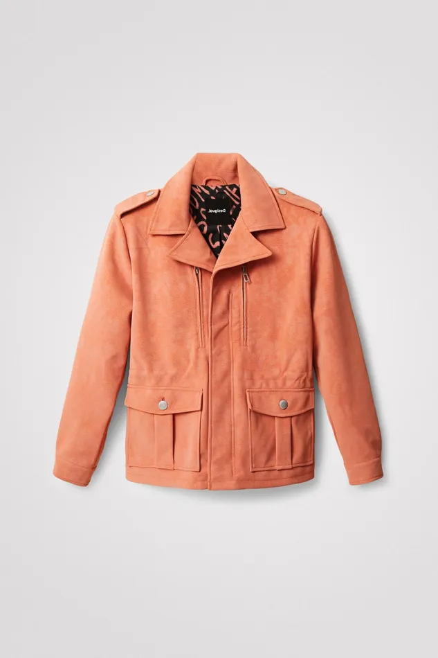 Straight Multipocket Jacket Women Desigual Jackets
