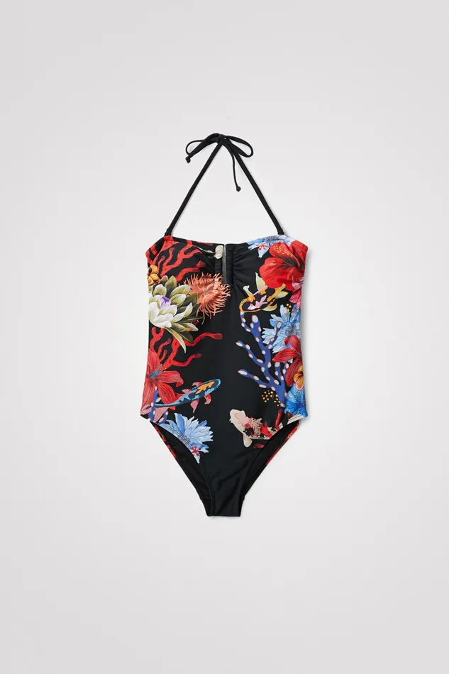 Strapless Swimsuit Women Desigual Swimwear