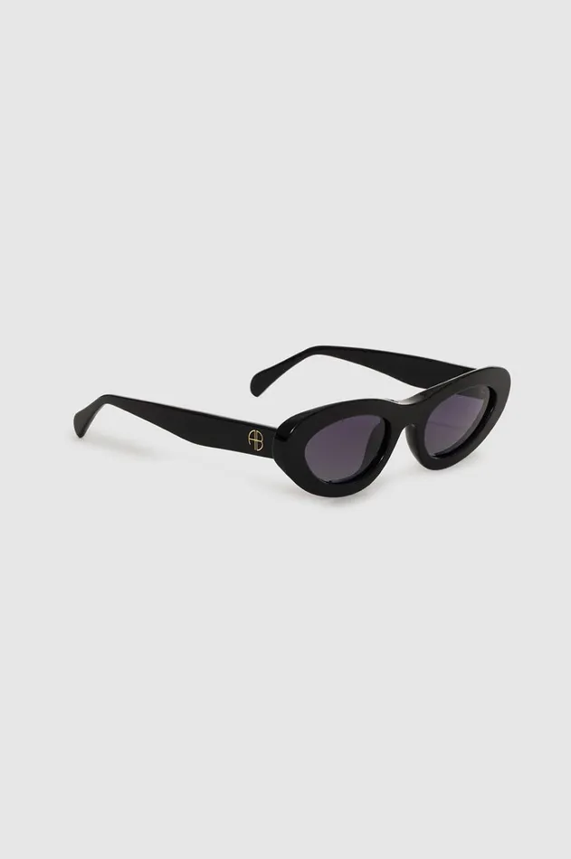 Sunglasses Women ANINE BING Roma Sunglasses 8211 Black