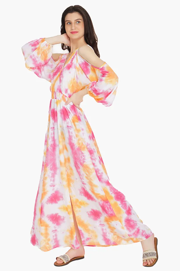 Sunrise Tie Dye Maxi Dress Sunrise Tie Dye Maxi Dress