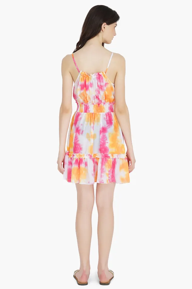 Sunrise Tie Dye Mini Dress Sunrise Tie Dye Mini Dress