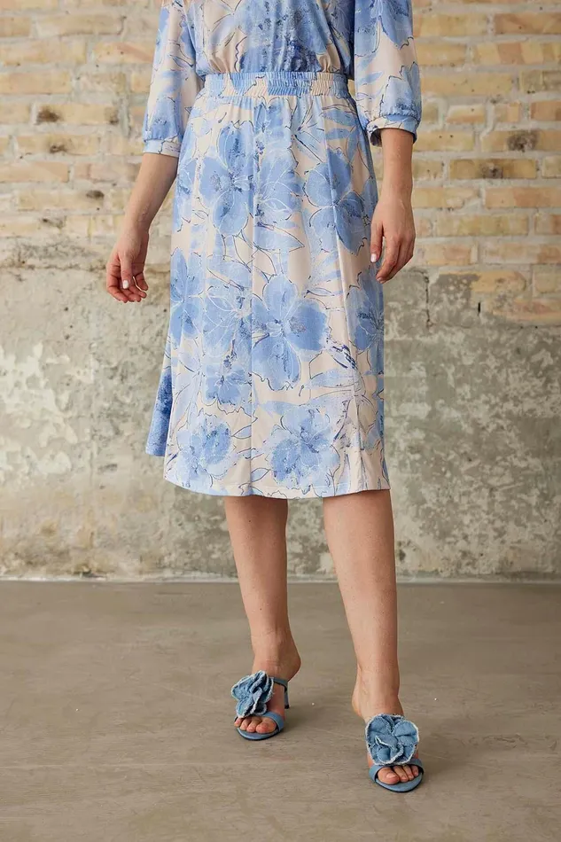 SUSSI SKIRT 16178 505 Light Blue 505 Women IN FRONT SKIRTS