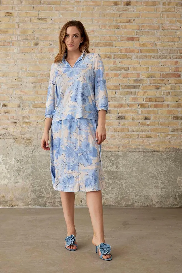 SUSSI SKIRT 16178 505 Light Blue 505 Women IN FRONT SKIRTS