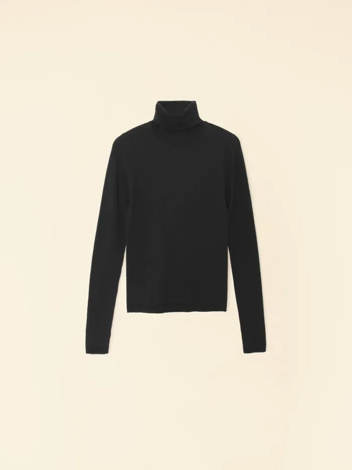 Sweaters and Jackets Black Tommy Sweater 8211 XRENA Women