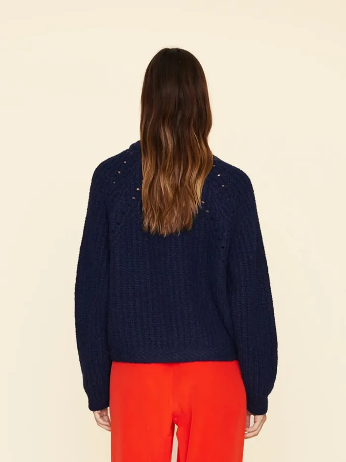 Sweaters and Jackets Women XRENA Navy Blue Landrey Sweater Sweaters and Jackets Women XRENA Navy Blue Landrey Sweater