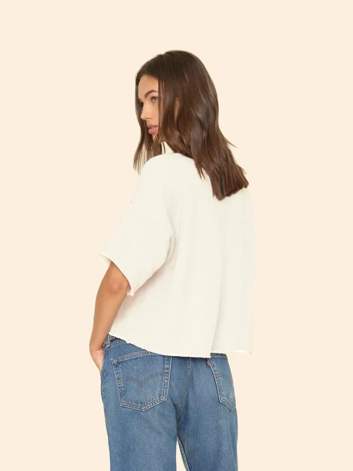 Sweats and Tees XRENA Women Clouds Romeo Sweatshirt