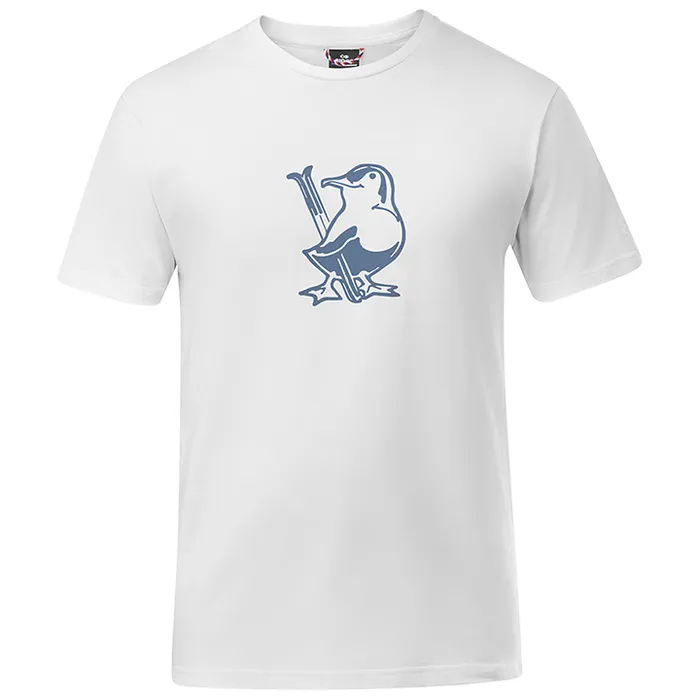 Tshirts Mens Eider Vintage Duck Cotton Tee White White