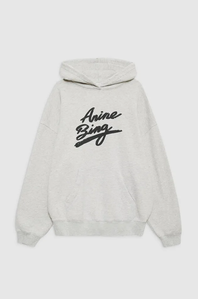 TShirts Sweatshirts Women ANINE BING Harvey Sweatshirt Signature 8211 Heather Grey