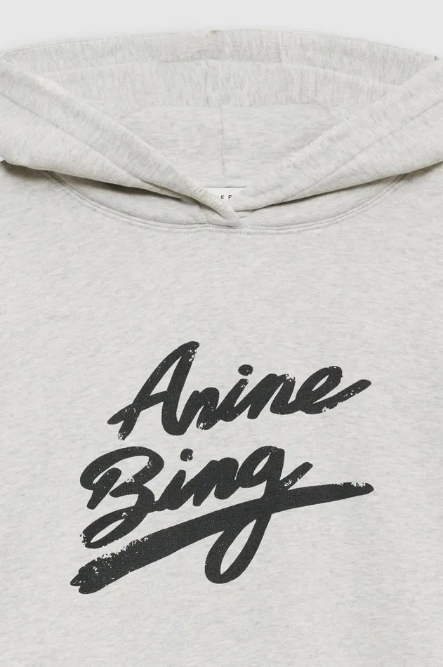 TShirts Sweatshirts Women ANINE BING Harvey Sweatshirt Signature 8211 Heather Grey