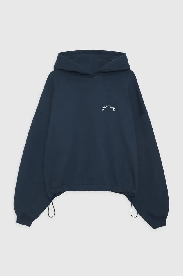 TShirts Sweatshirts Women ANINE BING Lucy Hoodie Anine Bing 8211 Navy