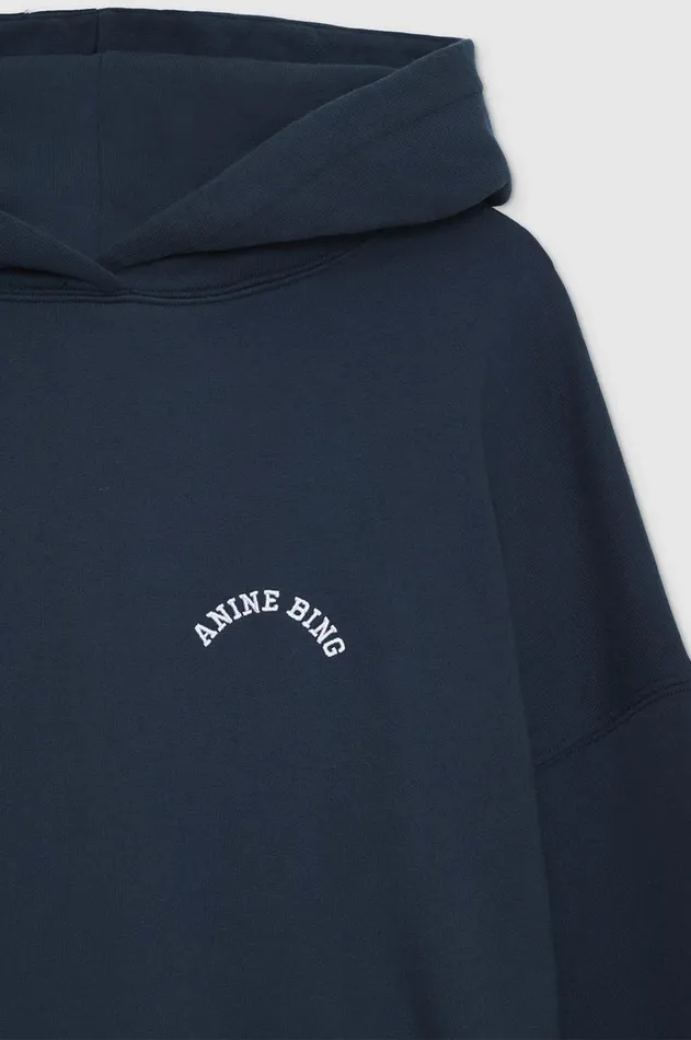 TShirts Sweatshirts Women ANINE BING Lucy Hoodie Anine Bing 8211 Navy