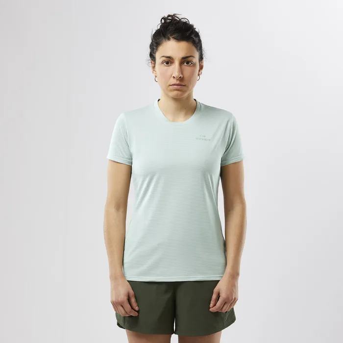Tshirts Womens W Path Tech Tee Light Green Green Eider Tshirts Womens W Path Tech Tee Light Green Green Eider